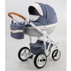 D33 - Детская коляска Adamex Monte Carbon 3 в 1